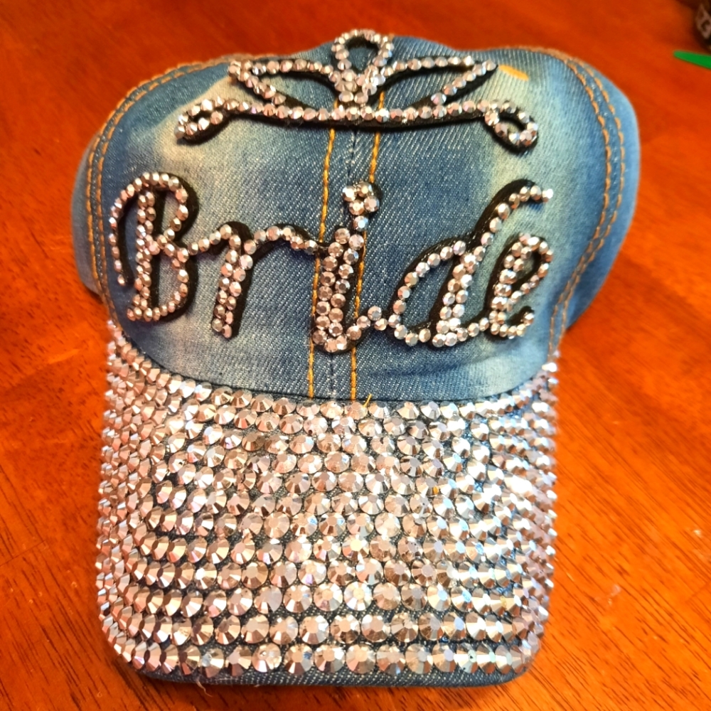 BRIDE jean and gemstone hat